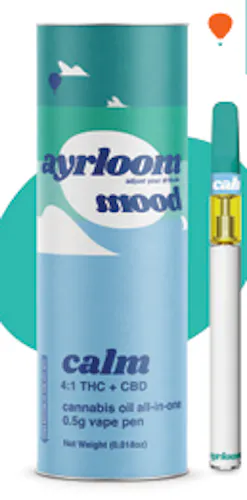 Ayrloom Mood Calm | AIO | .5g | THC : CBD-1