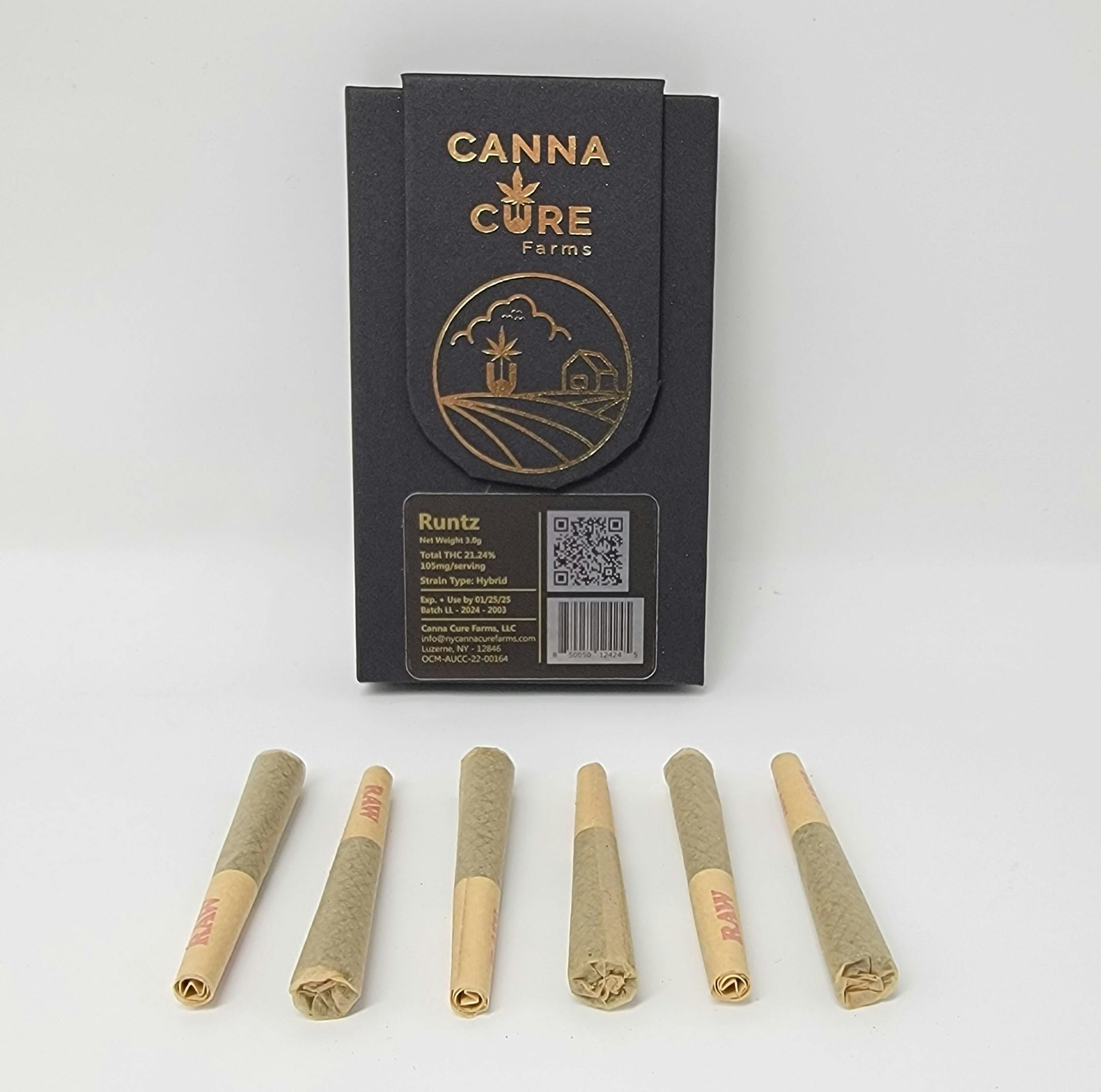 Buy CANNACURE Runtz 6pk Online Strain Stars Cannabis Dispensary