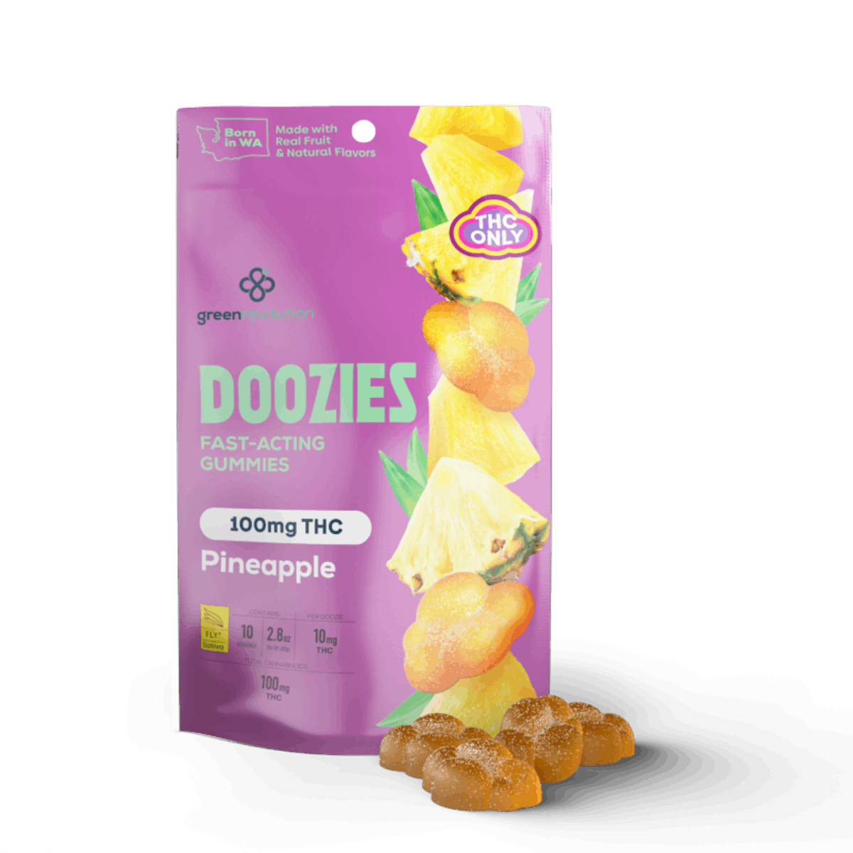 Photo of Doozies Fly – Pineapple Gummies 10pk
