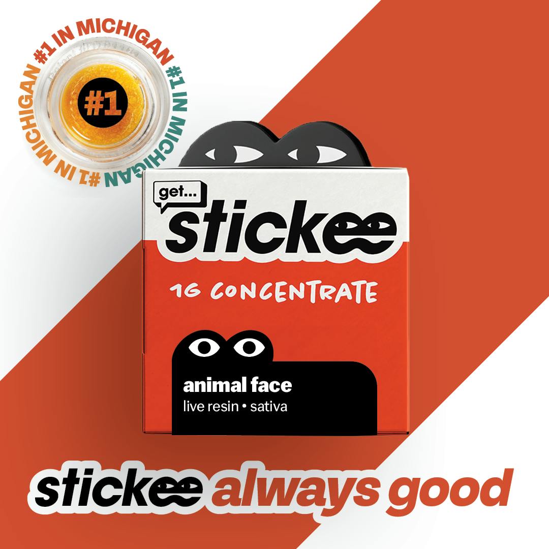 Product: STICKEE | Animal Face | Sativa | Live Resin Concentrate | 1G