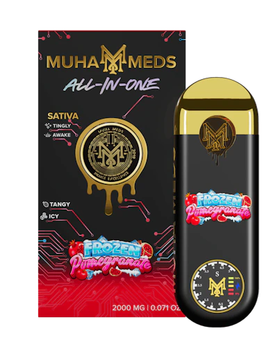Muha Meds - 2g Disposable - Frozen Pomegranate