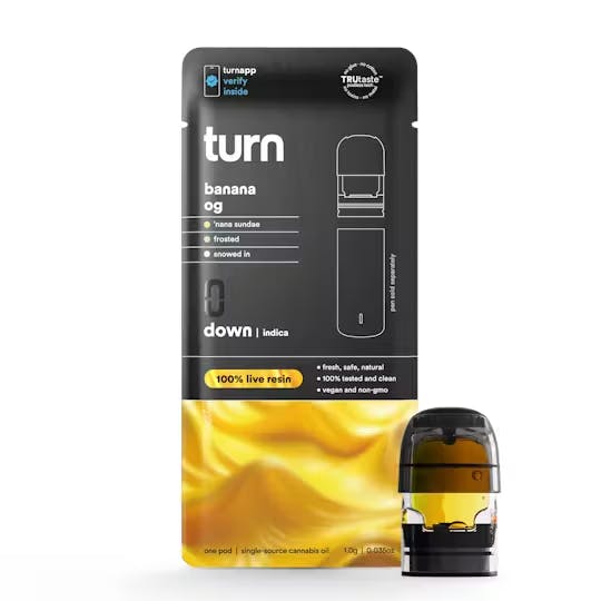 Turn Banana OG 1g Live Resin Pod