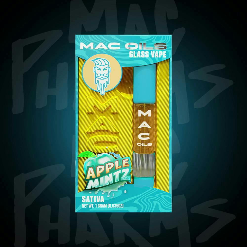 Mac Oils - 1g Cart - Apple Mintz