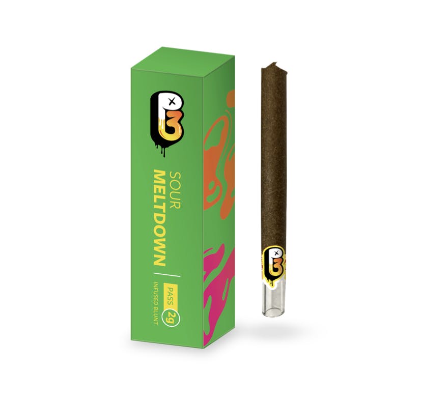 Pre-Roll | P3 Matter | Sour Meltdown | Infused Blunt | 2g