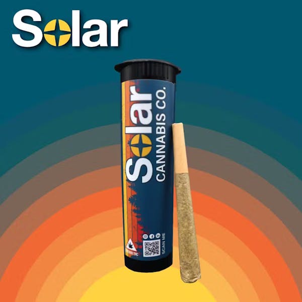 G.O.A.T Gouda (I) - 1g 5pk Pre Rolls - Solar Therapeutics