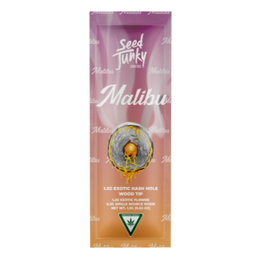 Seed Junky 1.5g Infused Hash Hole Preroll Malibu