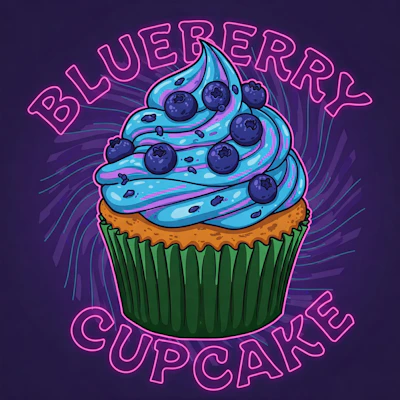 DELI - Blueberry Cupcake