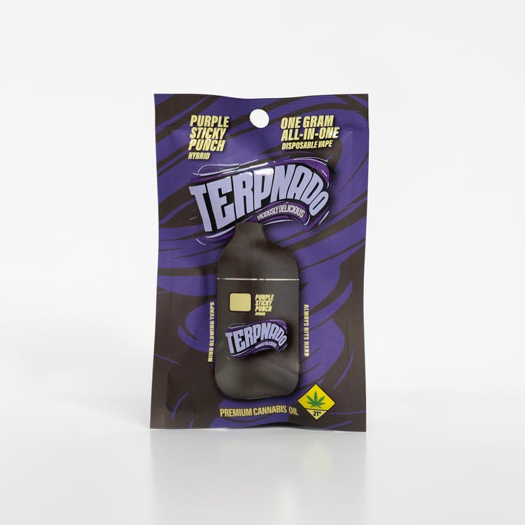 Terpnado: Purple Sticky Punch - Flavored Disposable Cartridge