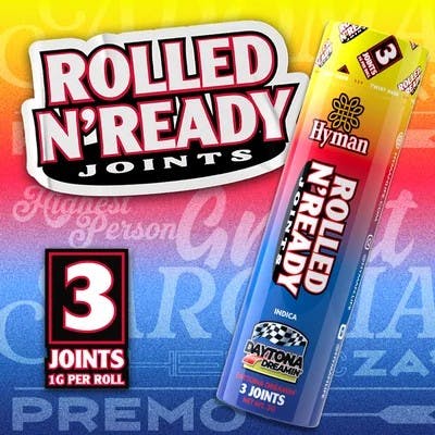HYMAN HYMAN | PRE-ROLLS | DAYTONA DREAMIN | 3 x 1G INDICA — PRE_ROLLS