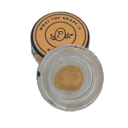 Peachy Hash | What The Grape 1g Live Rosin-1