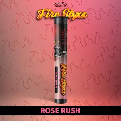 FIRE STYXX | ROSE RUSH - INFUSED PRE ROLL HYBRID