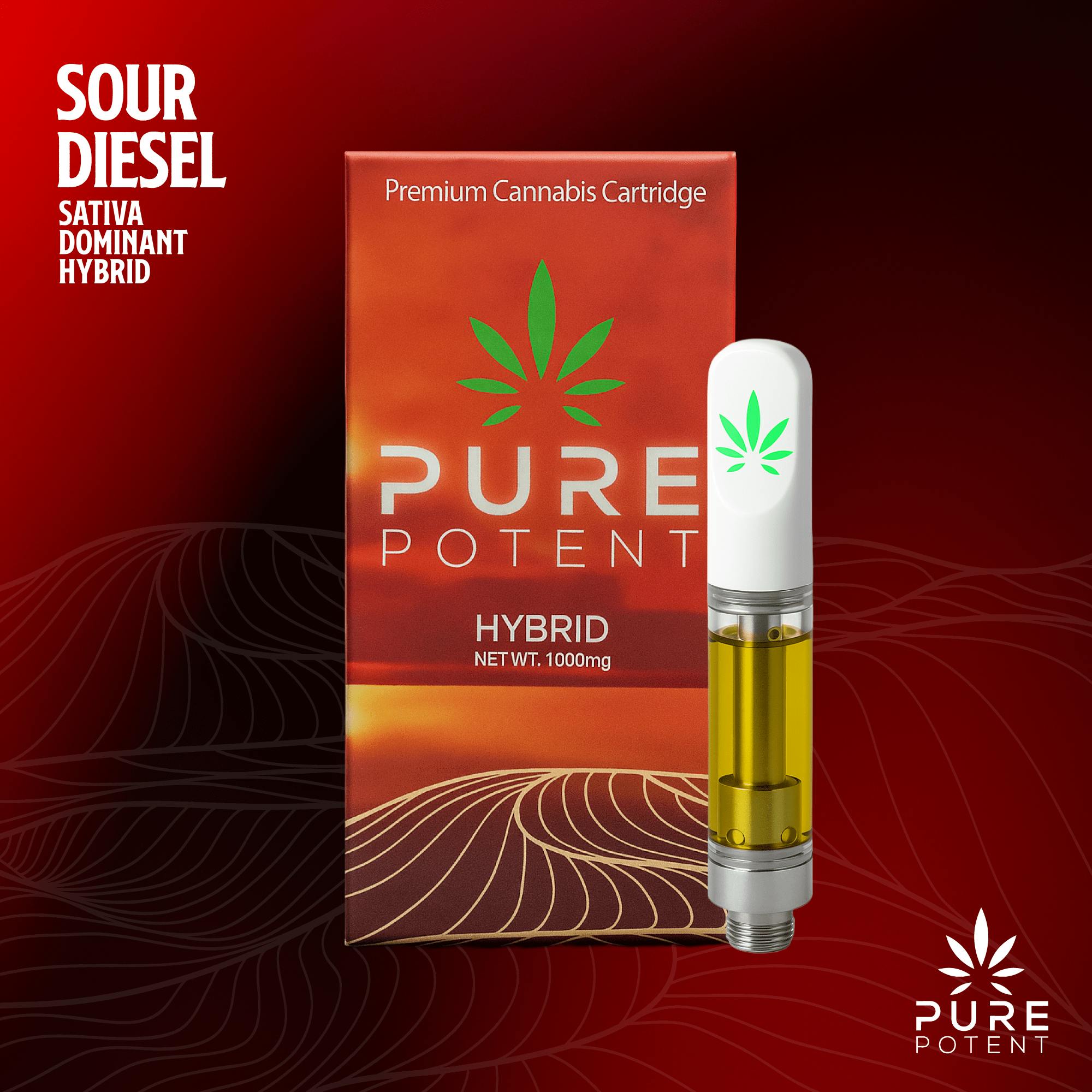 Pure Potent | Sour Diesel Cart