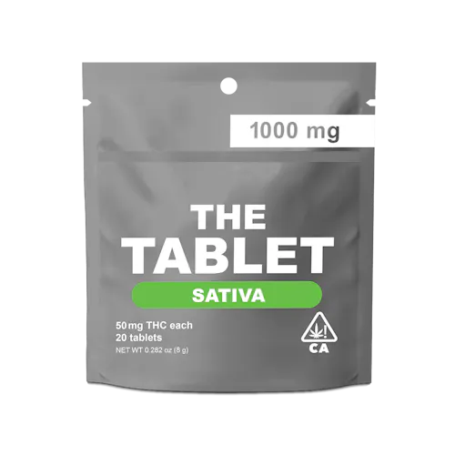 THE TABLET Sativa / 20 tablets / 1000 mg-active