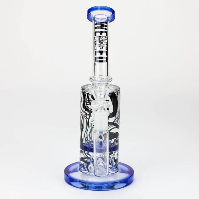 WENEED® - 8.5" Dark Matter Water Pipe - Jade Blue