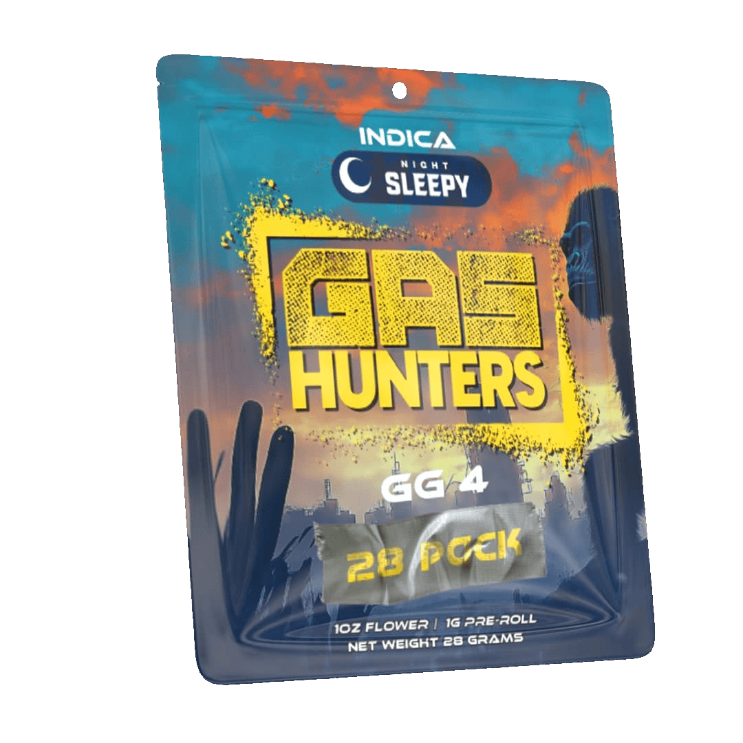 Product: Gas Hunters | Pre-Roll 28-Pack - 28g - GG#4 (Indica)