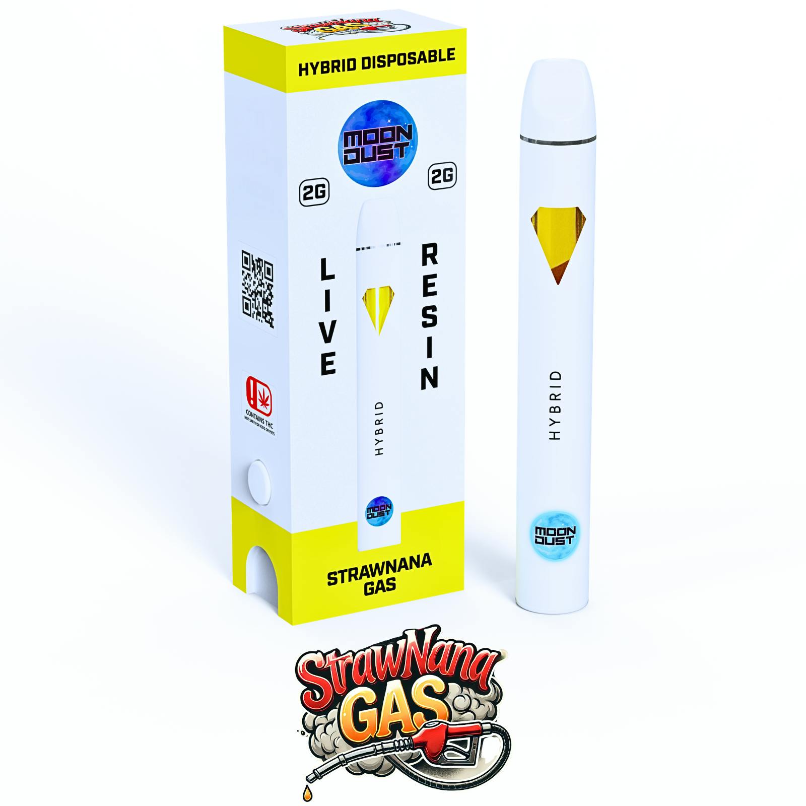 Moondust Strawnana Gas Live Resin