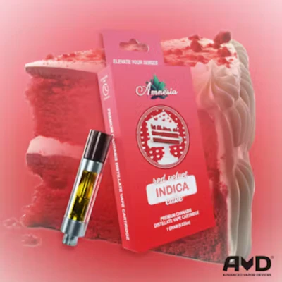 Amnesia - 1g Cart - Red Velvet