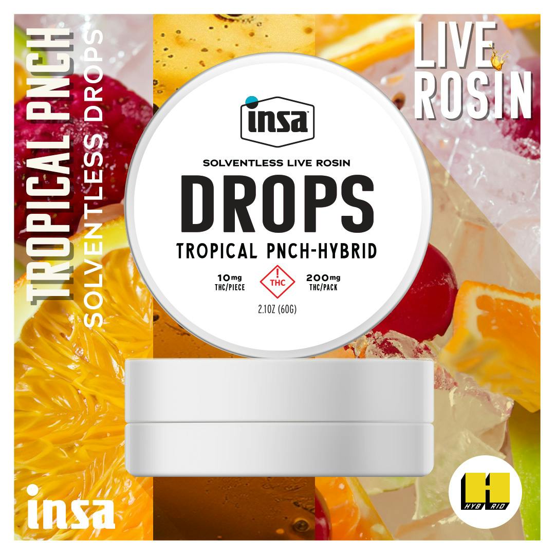 Solventless Live Rosin Drops - Tropical PNCH - 200mg