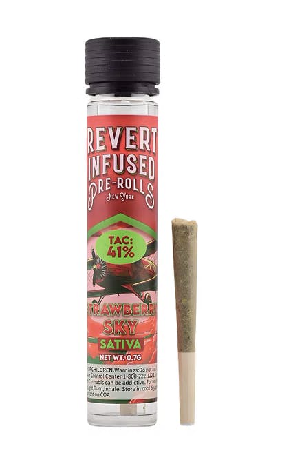 Revert Cannabis | Strawberry Sky Infused Pre-Roll