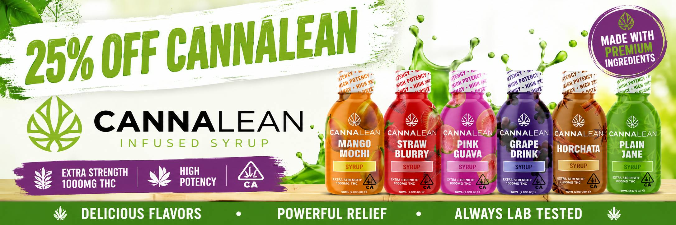25% OFF Cannalean cannalean near me cannalean tonic cannalean soda cannalean infused drinks infused tonic infused sparkling water infused beverages premium cannabis shop local local deals herbnjoy deals herbnjoy sales delivery near me dispensary near me walnut creek