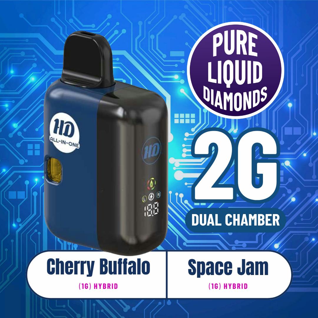 High Definition | Cherry Buffalo x Space Jam | Liquid Diamonds Disposable | 2g | Hybrid