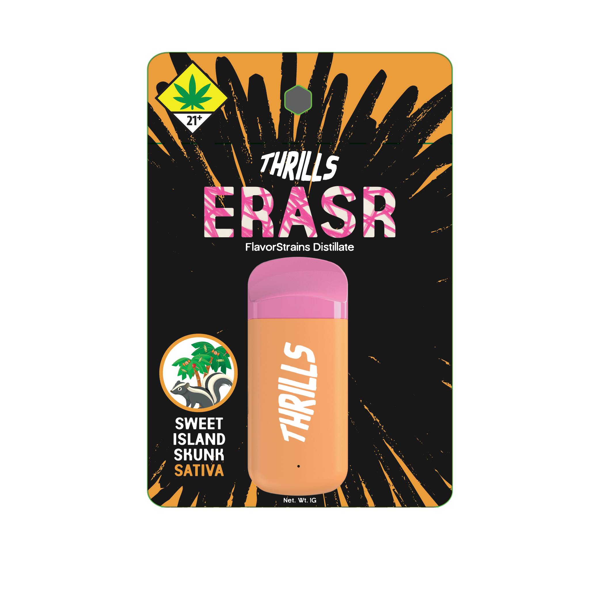 Sweet Island Skunk - FlavorStrains Erasr - All-In-One - 1g