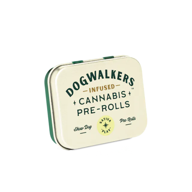 Dogwalkers Infused Pre-Roll Pack Animal Face 5pk/2.25g (indica, infused pre roll packs)