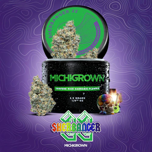 Michigrown - 14g Prepack Jar - Sherbanger #22