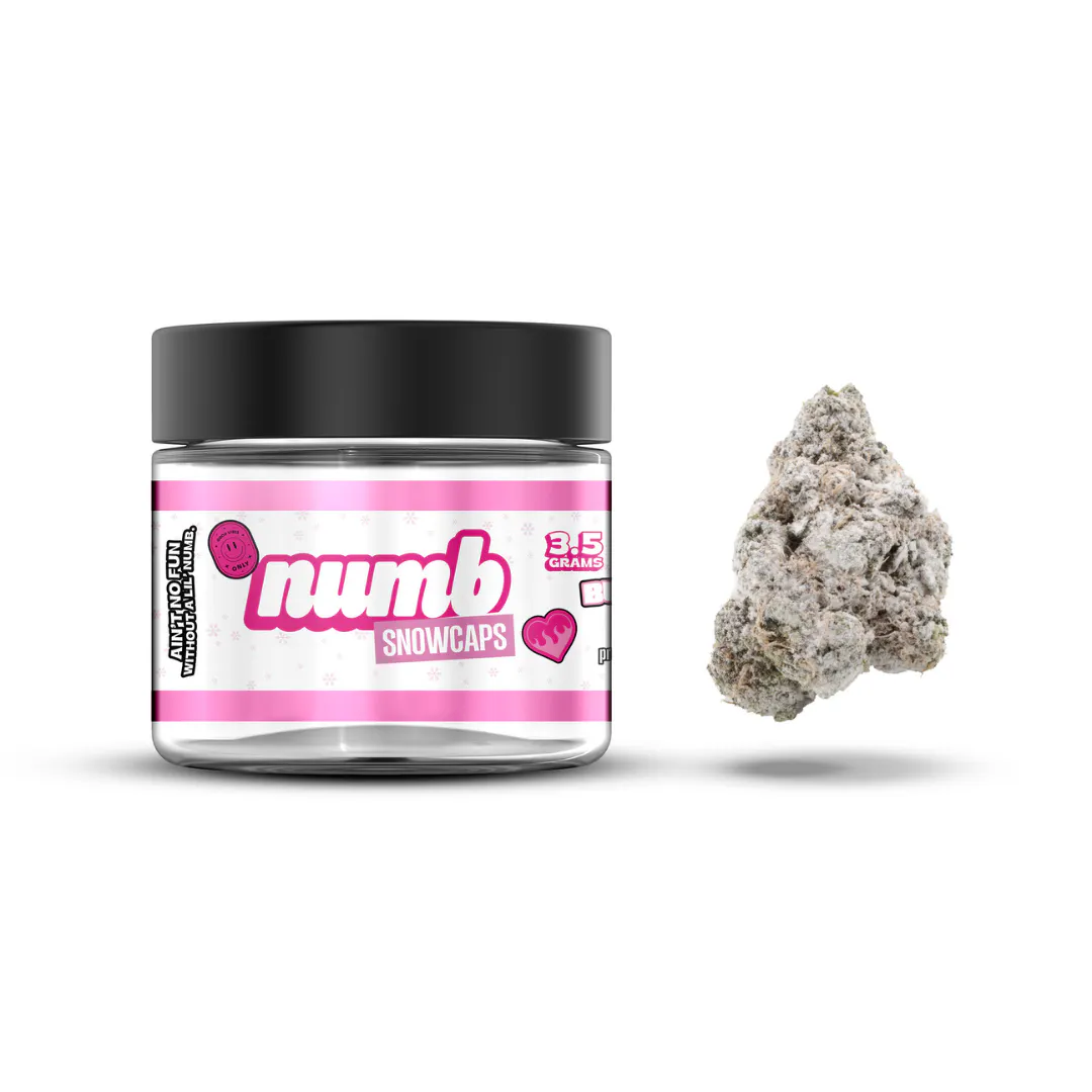 Numb | Bubblegum Gelato Prepackaged Snow Caps | 3.5g | LIV