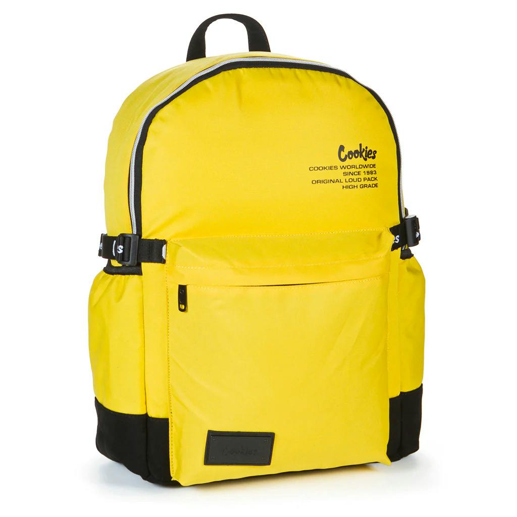 Cookies Bungee Yellow Camo Smell Proof Backpack