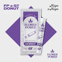 Flower Power - 1g Rosin Infused Donut - Mega x Mega