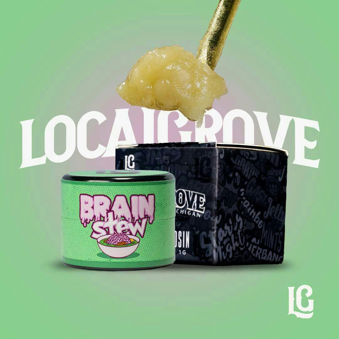 Local Grove - 1g Live Rosin - Brain Stew