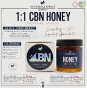 1:1 CBN Infused Honey 118g Edibles | Butterfly Effect by