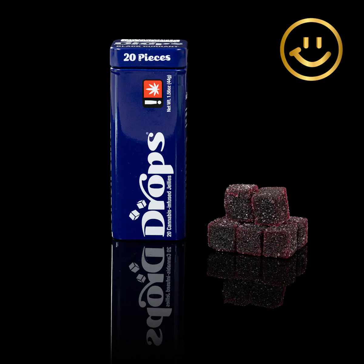 Drops 100mg 1:1:1 THC:CBD:CBN BLACK CURRANT Deep Relaxation 20pk