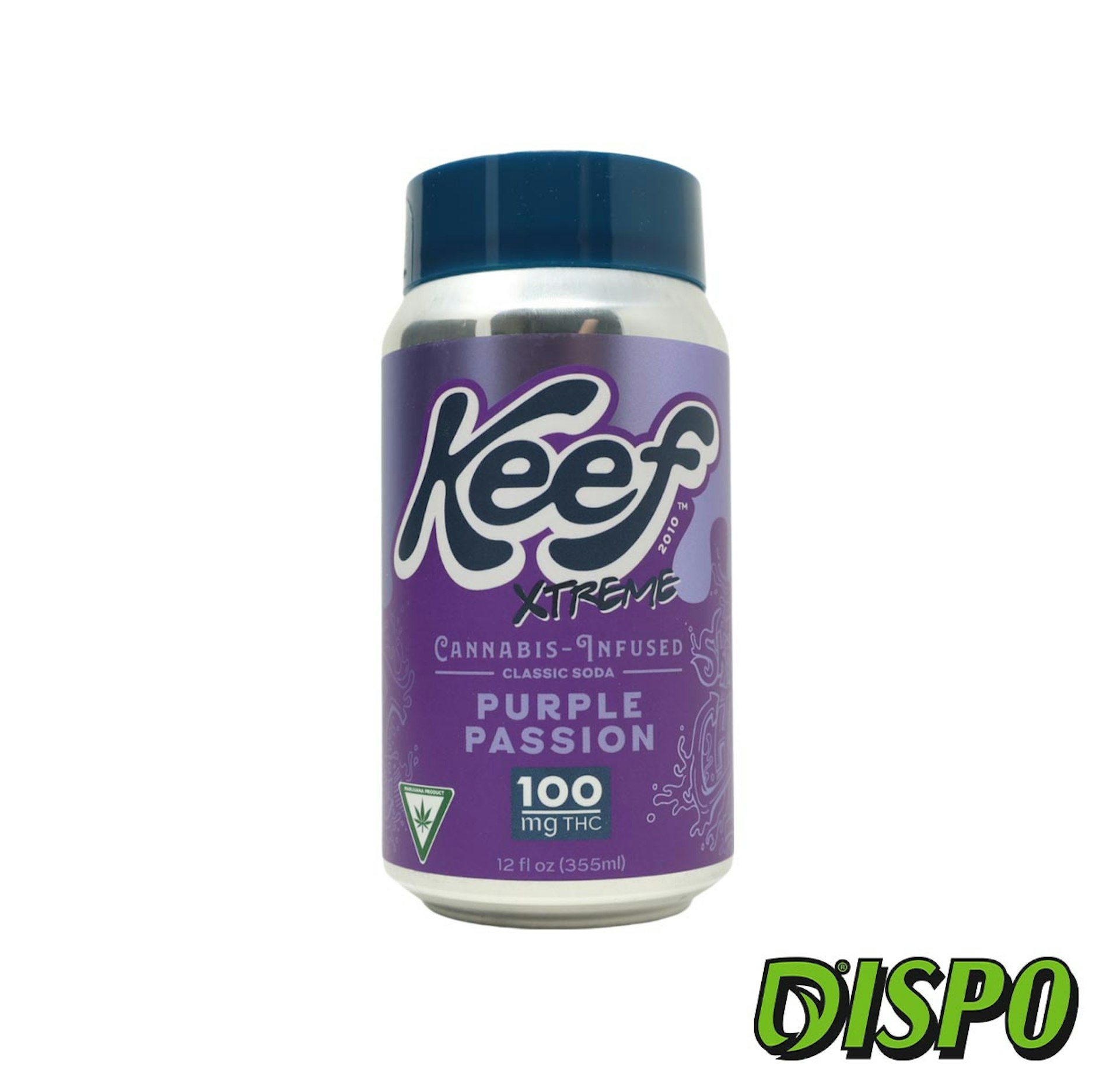 Keef - Purple Passion 12oz 100mg Beverage