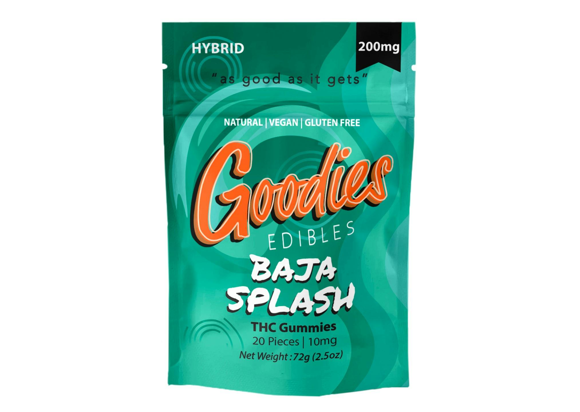 Baja Splash Gummies Hybrid 200mg Nature s Releaf Burton