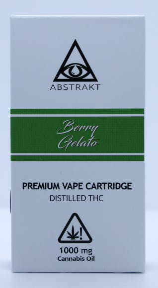 Abstrakt 1000mg Hybrid Berry Gelato | Ponderosa