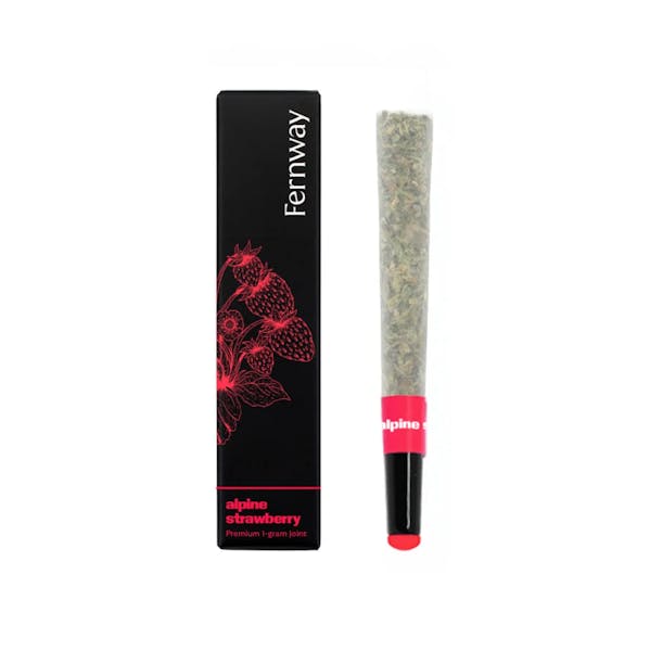 Alpine Strawberry (H) - 1g Terpene Infused Preroll - Fernway