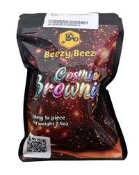 Beezy Beez THC Infused Cosmic Brownies 50mg