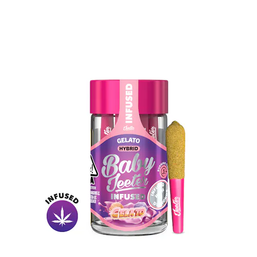 Gelato Baby Jeeter Infused Pre-Roll 5-pack | 2.5g-active