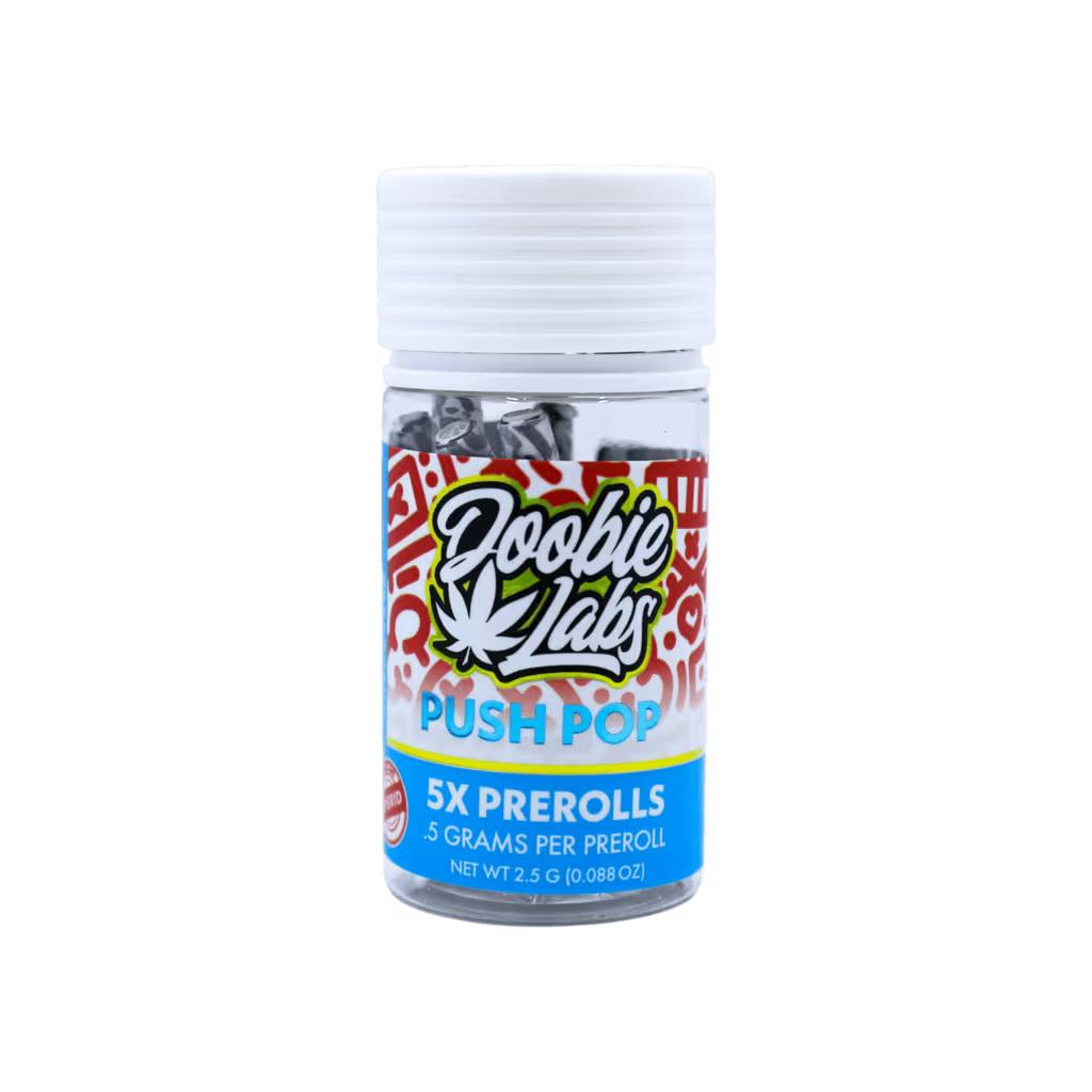 Doobie Labs Push Pop 5pk 2.5g Indoor Pre-Rolls