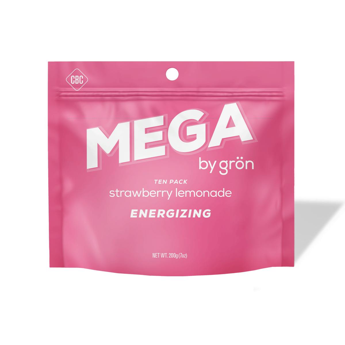 1000mg Mega Pearls | Strawberry Lemonade 1:1 THC+CBC (Sativa