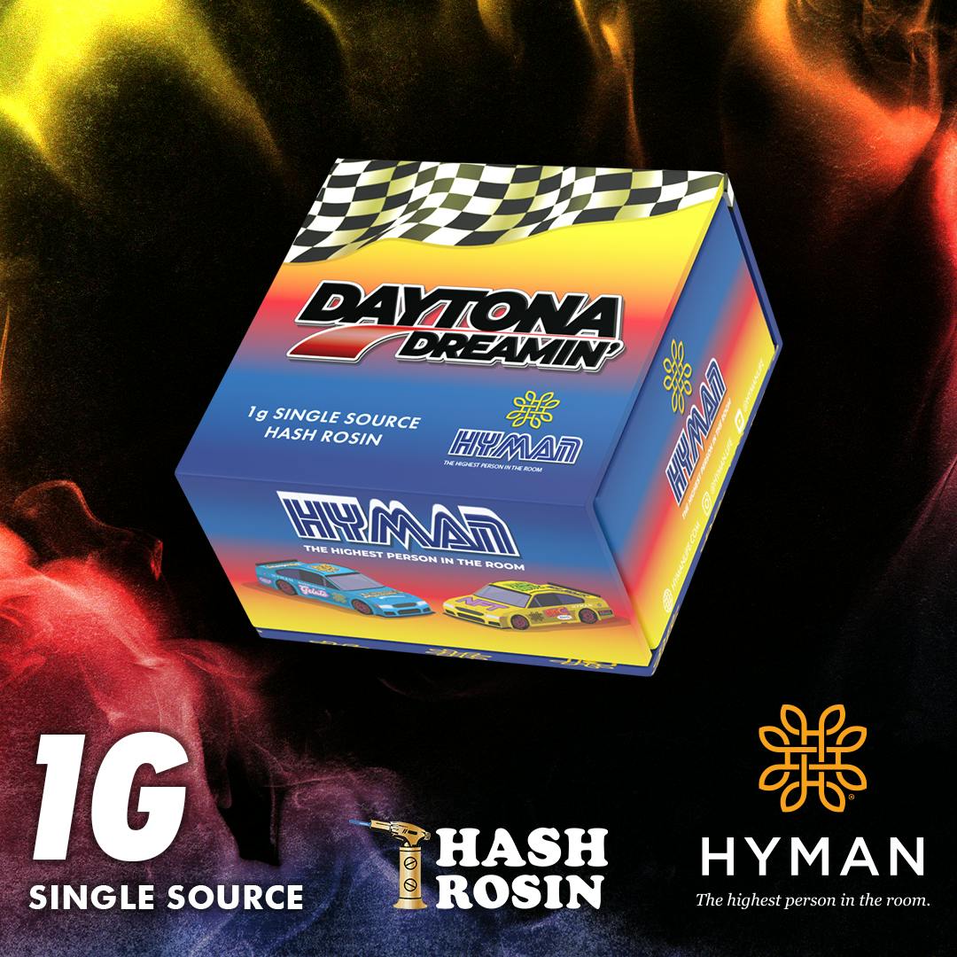 Hyman | Daytona Dreamin | 1G Hash Rosin
