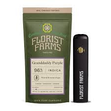 Florist Farms Vape Pen | 1g | Granddaddy Purple