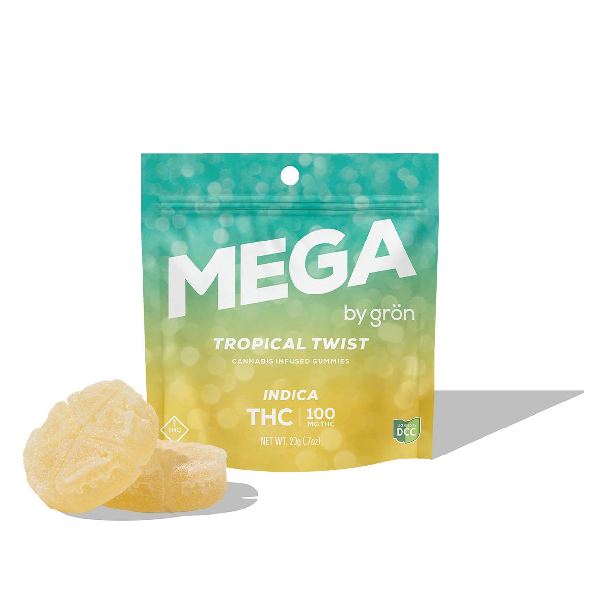 Photo of Tropical Twist Mega Pearl 100mg | 2pk