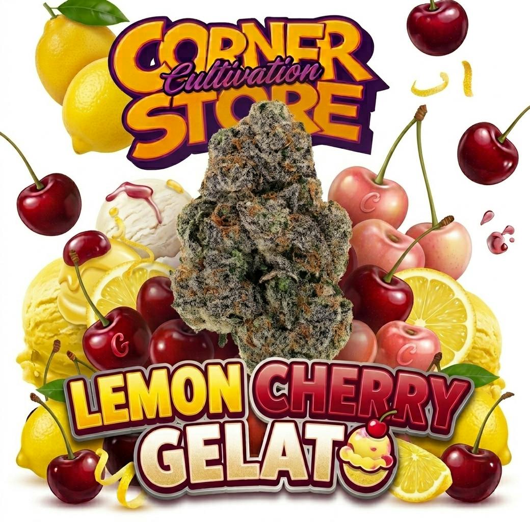 Corner Store Lemon Cherry Gelato bulk flower