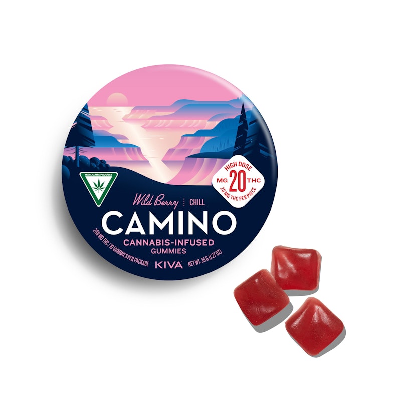 Camino | 200mg Gummies | Wild Berry