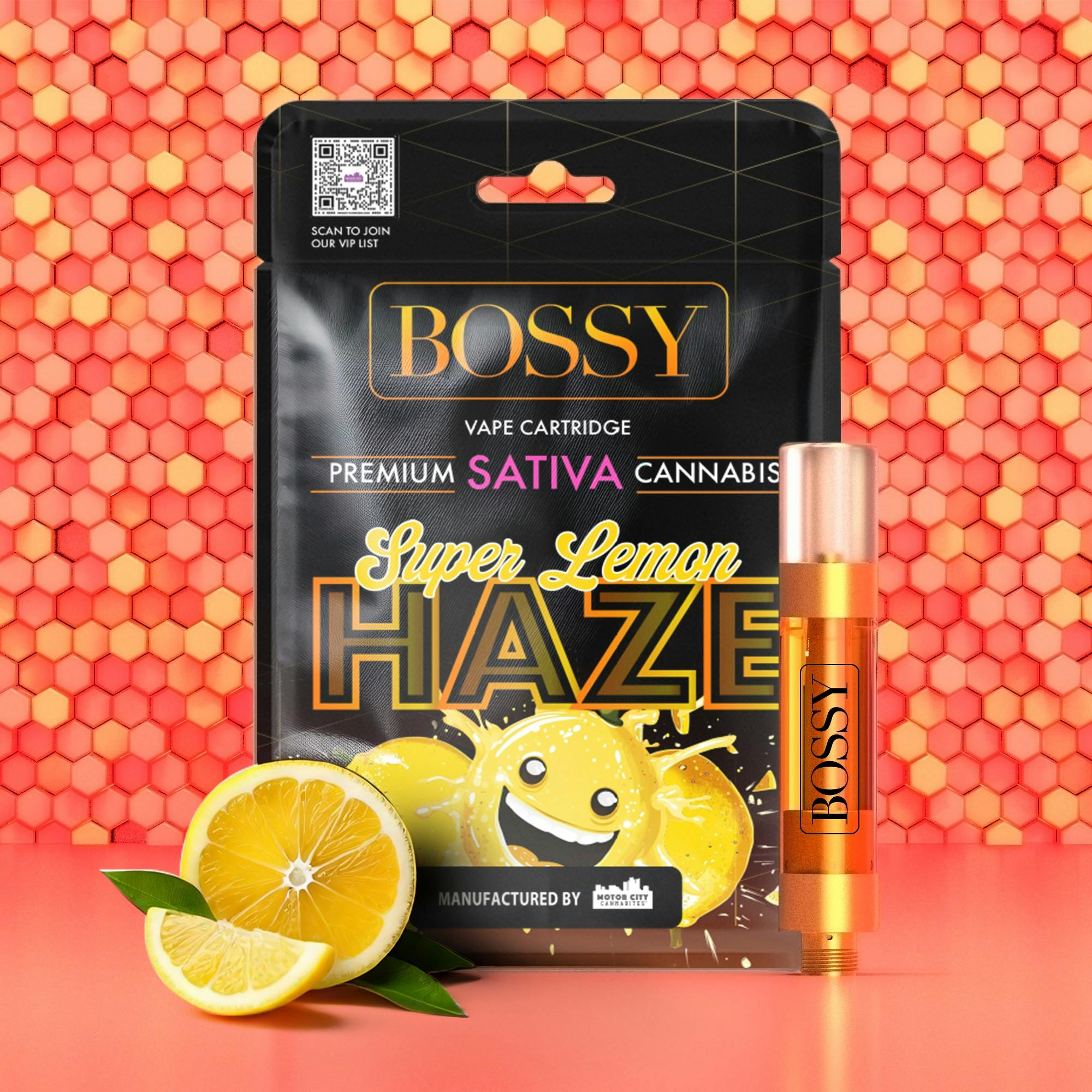 Bossy - 1g Cart - Super Lemon Haze