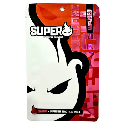 Superfire - 1.2g Infused Preroll - Sour Lemons