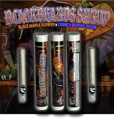Apex - 1.5g Hash Rosin Preroll - Black Beards Syrup - PRE_ROLLS by Apex Concentrates at King of Budz